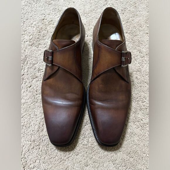 Magnanni Other - Men's Magnanni Marco II Monk Strap Leather Dress Shoes